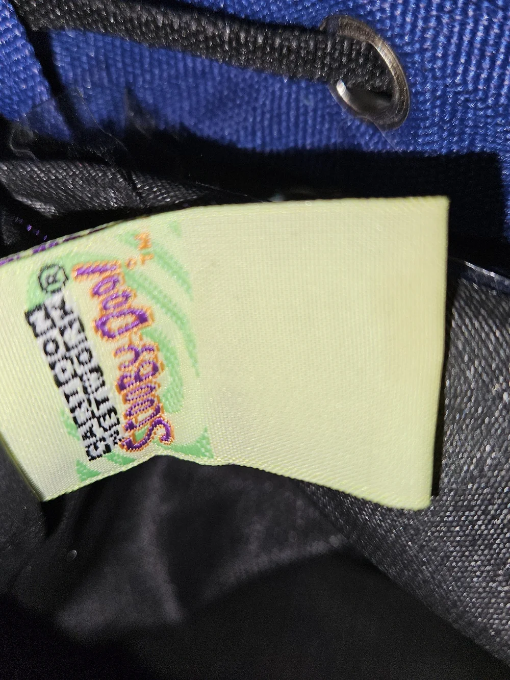 Scooby-Doo Blue Kids Backpack with Patch